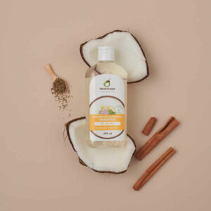 ทรอปิคานา โคโคนัท ออยลี่ แคลริฟายอิ้ง แชมพู (สำหรับผมมัน) Coconut Oily Clarfying Shampoo 290 มล.