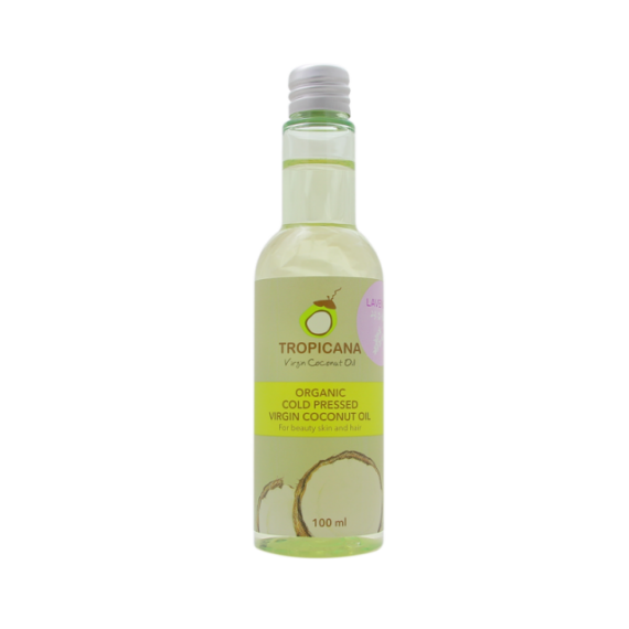 Tropicana Coconut Oil for Skin and Hair- Lavender (Non Paraben) 100ml
