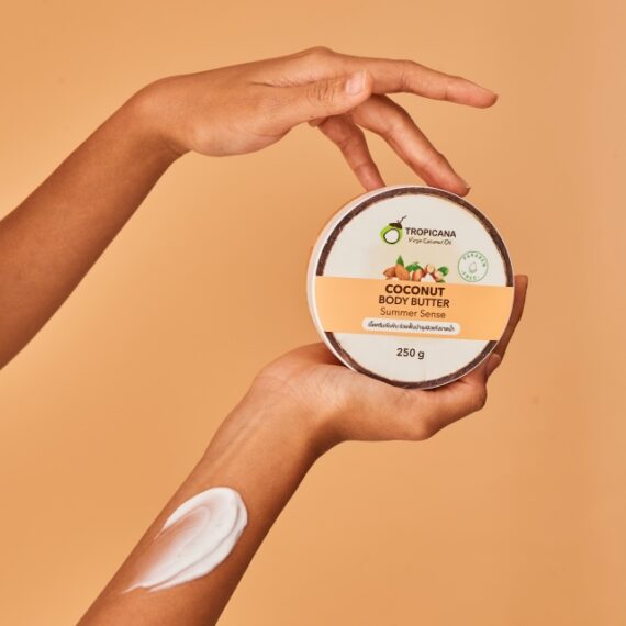 Tropicana Coconut Body Butter for Super Dried Skin | Summer Sense (Non Paraben) 250g