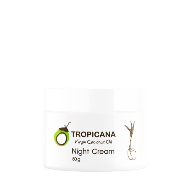 Tropicana Coconut Facial Night cream for Facial Up lifting (Non Paraben) 50g