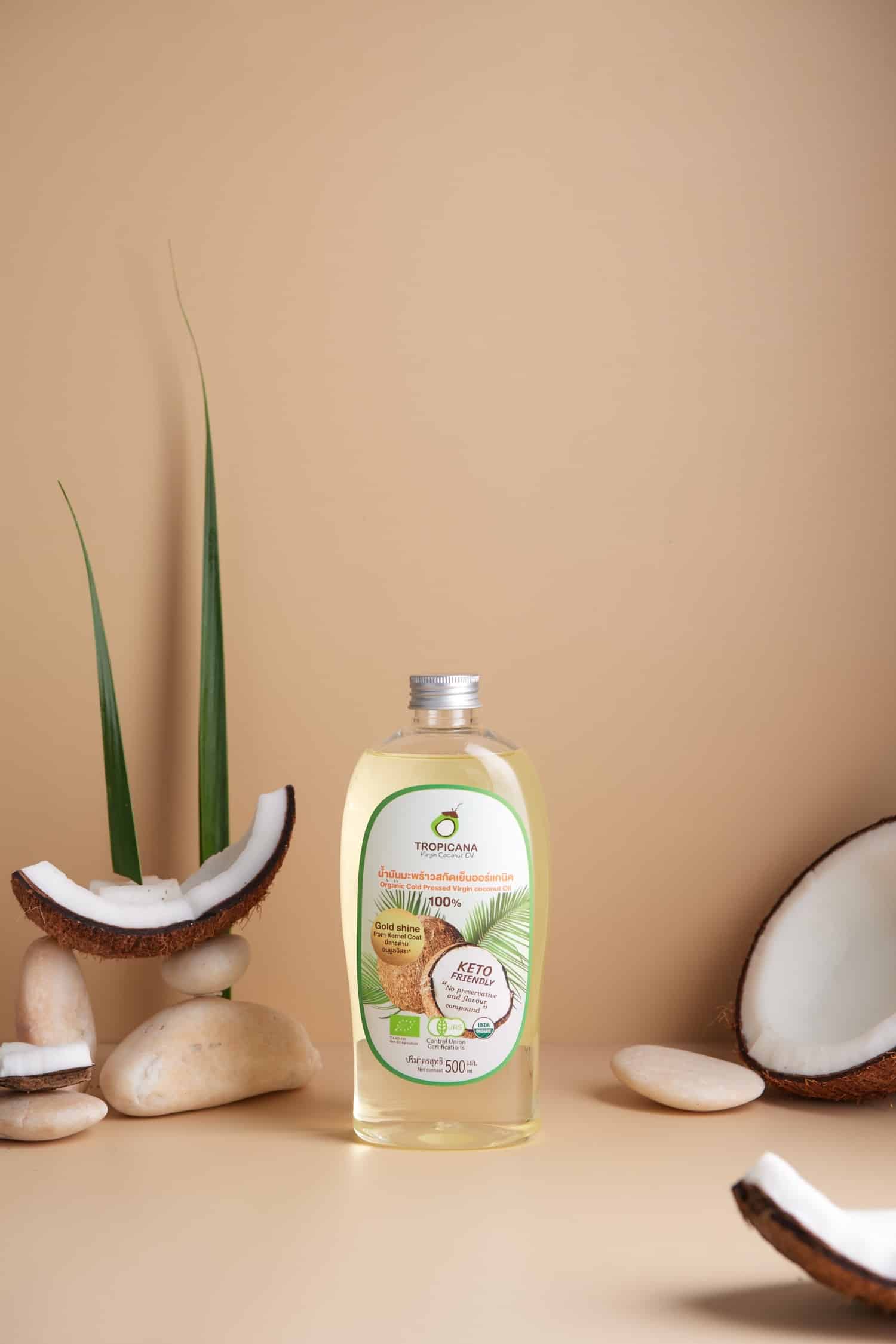 Tropicana Organic Cold Pressed Virgin Coconut Oil 500ml