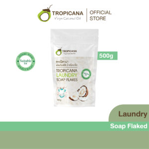 Tropicana Coconut Oil Flake Soap for Frabric Wash 500g