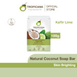 Tropicana Coconut Hand Made Soap Bar | Kaffir lime (Non Presevative) 100g