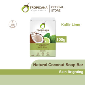 Tropicana Coconut Hand Made Soap Bar | Kaffir lime (Non Presevative) 100g