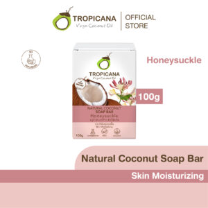 Tropicana Coconut Hand Made Soap Bar | Honey Suckle (Non Presevative) 100g