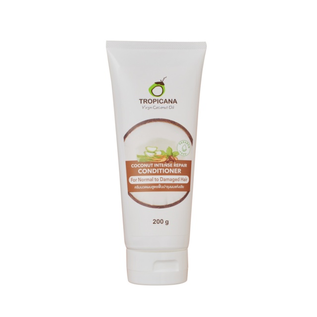Tropicana Coconut Intense Repair Conditioner for Normal-Damaged Hair 200 ml.