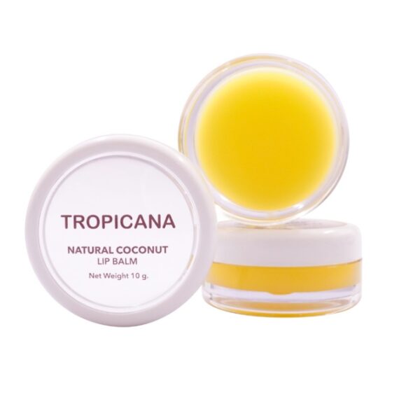 Tropicana Coconut Lip Balm for Moisturiser - Banana Happy (Non Paraben) 10g