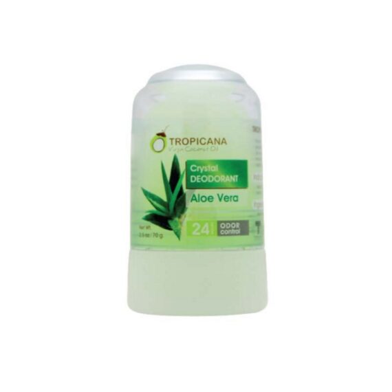 ทรอปิคานา สารส้มระงับกลิ่นกาย Crystal Deodorant Aloe vera 70 G