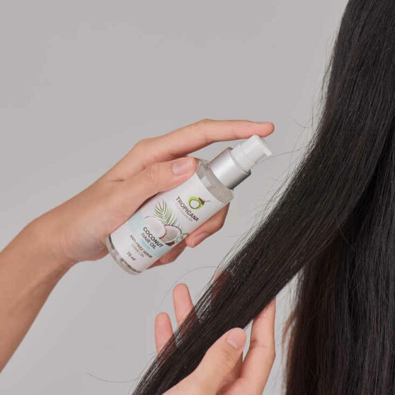 Tropicana Coconut Hair Serum for Healty hair | Freshy (Non Paraben) 70ml