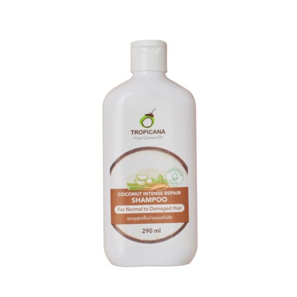 Tropicana Coconut Intense Repair Shampoo For Normal-Damaged Hair 290 ml.