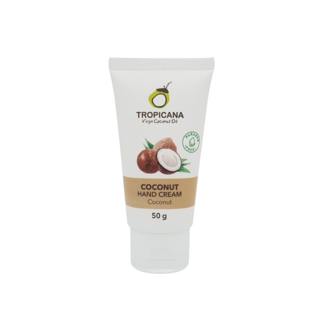 Tropicana Coconut Hand Cream | Coconut (Non Paraben) 50g