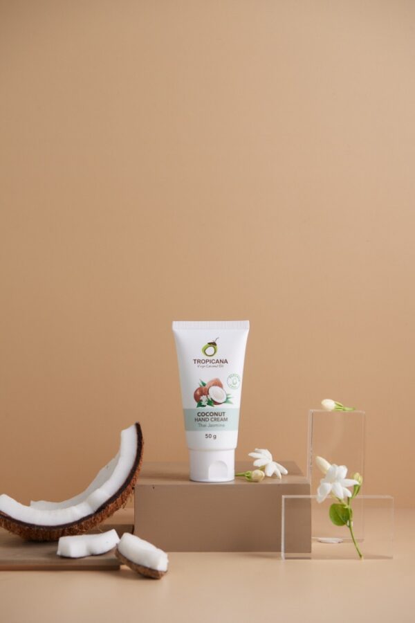 Tropicana Coconut Hand Cream | Thai Jasmine (Non Paraben) 50g