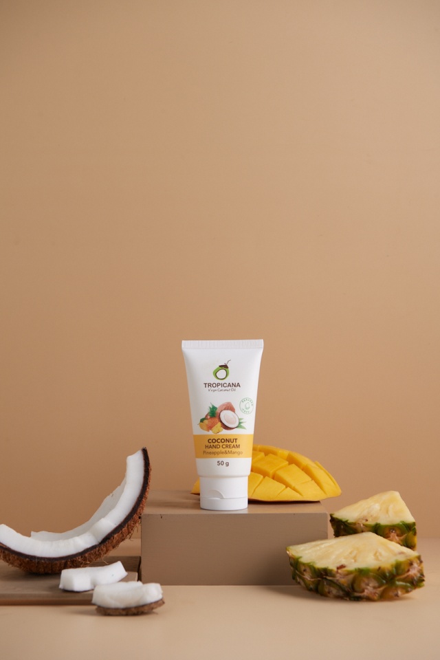 Tropicana Coconut Hand Cream | Pineapple&Mango (Non Paraben) 50g