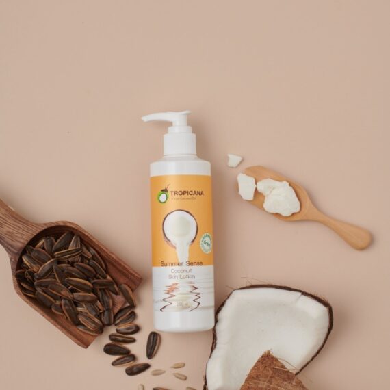Tropicana Coconut Skin Lotion for Dried Skin | Summer Sense (Non Paraben) 200ml