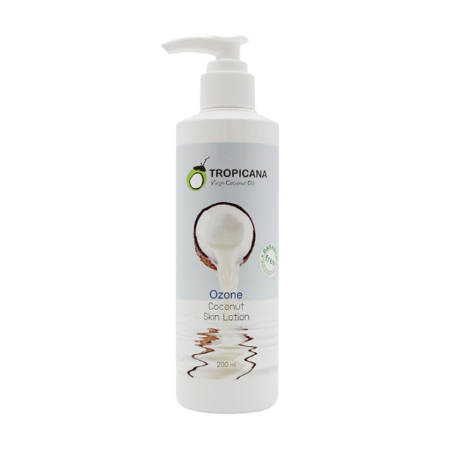 Tropicana Coconut Skin Lotion for Dried Skin | Ozone (Non Paraben) 200ml