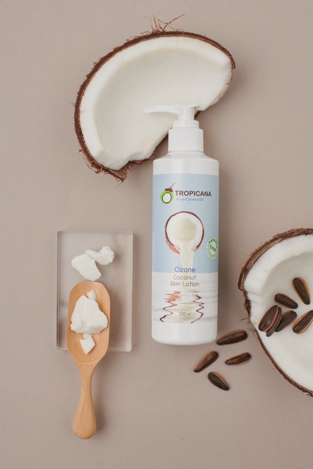 Tropicana Coconut Skin Lotion for Dried Skin | Ozone (Non Paraben) 200ml