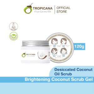 Tropicana Coconut Desiccated Scrub for Face and Body (Non Paraben) 120g