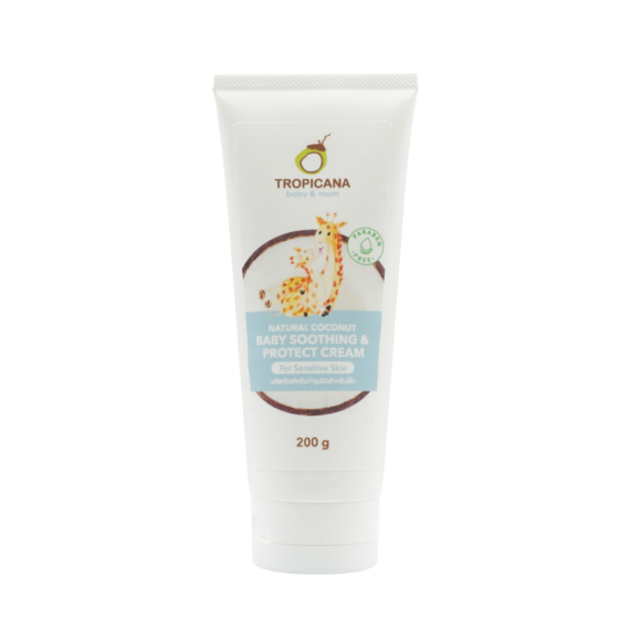 Tropicana | Tropicana Butter, Baby and Sensitive Skin Cream | Natural Coconut Baby Soothing Cream 200g