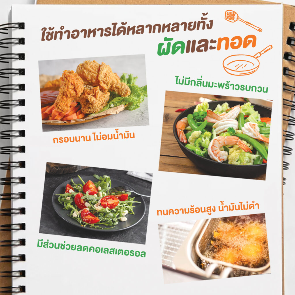 ใช้น้ำมันมะพร้าวทำอาหารดียังไง3